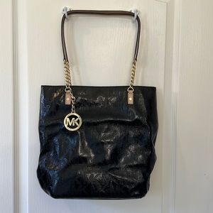 Michael Kors black shoulder bag